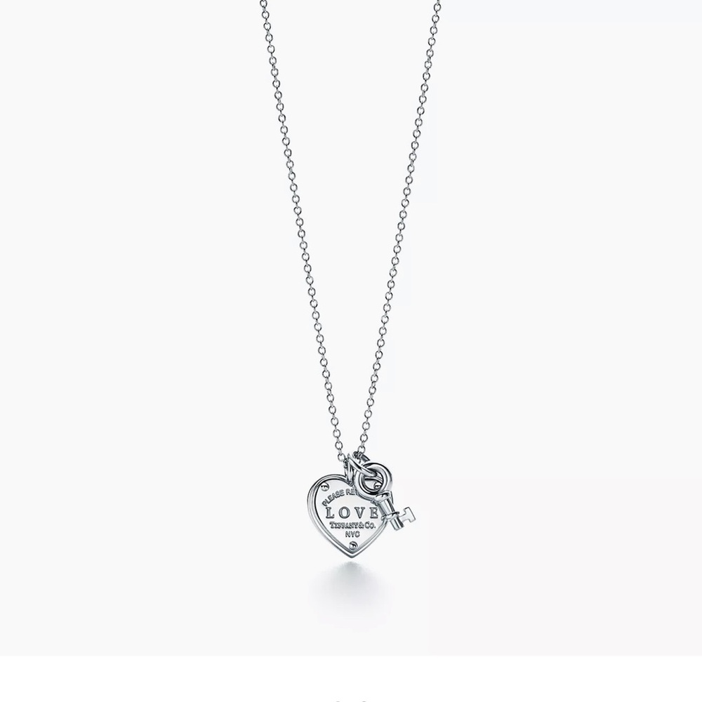 Tiffany & Co Heart Tag Necklace